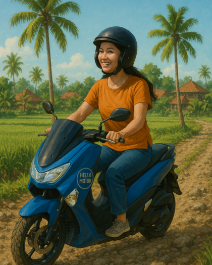 Top Tips for Riding a Motorbike on Rough Roads in Bali