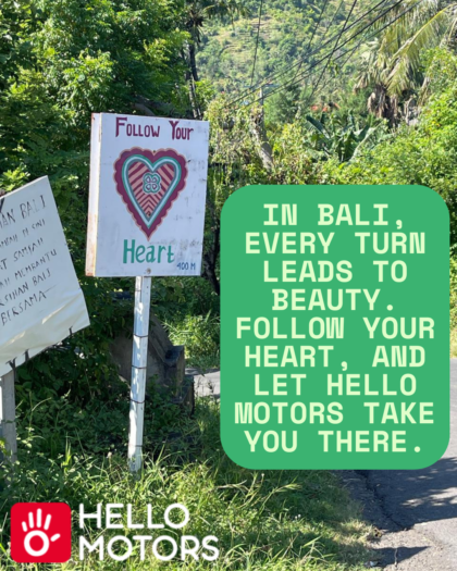 Why Following Your Heart Means Riding Free in Bali