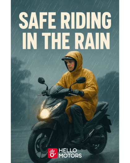 Safe Riding Tips in the Rain – Explore Bali Safely with Hello Motors