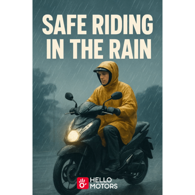 Safe Riding Tips in the Rain – Explore Bali Safely with Hello Motors